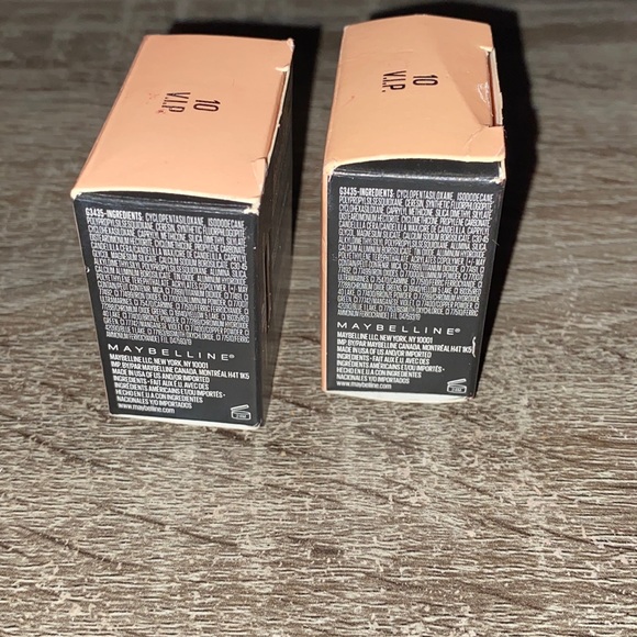 2 Maybelline Color Tattoo Up To 24 HR New Longwear Cream Eyeshadow 10 VIP New - Picture 7 of 8